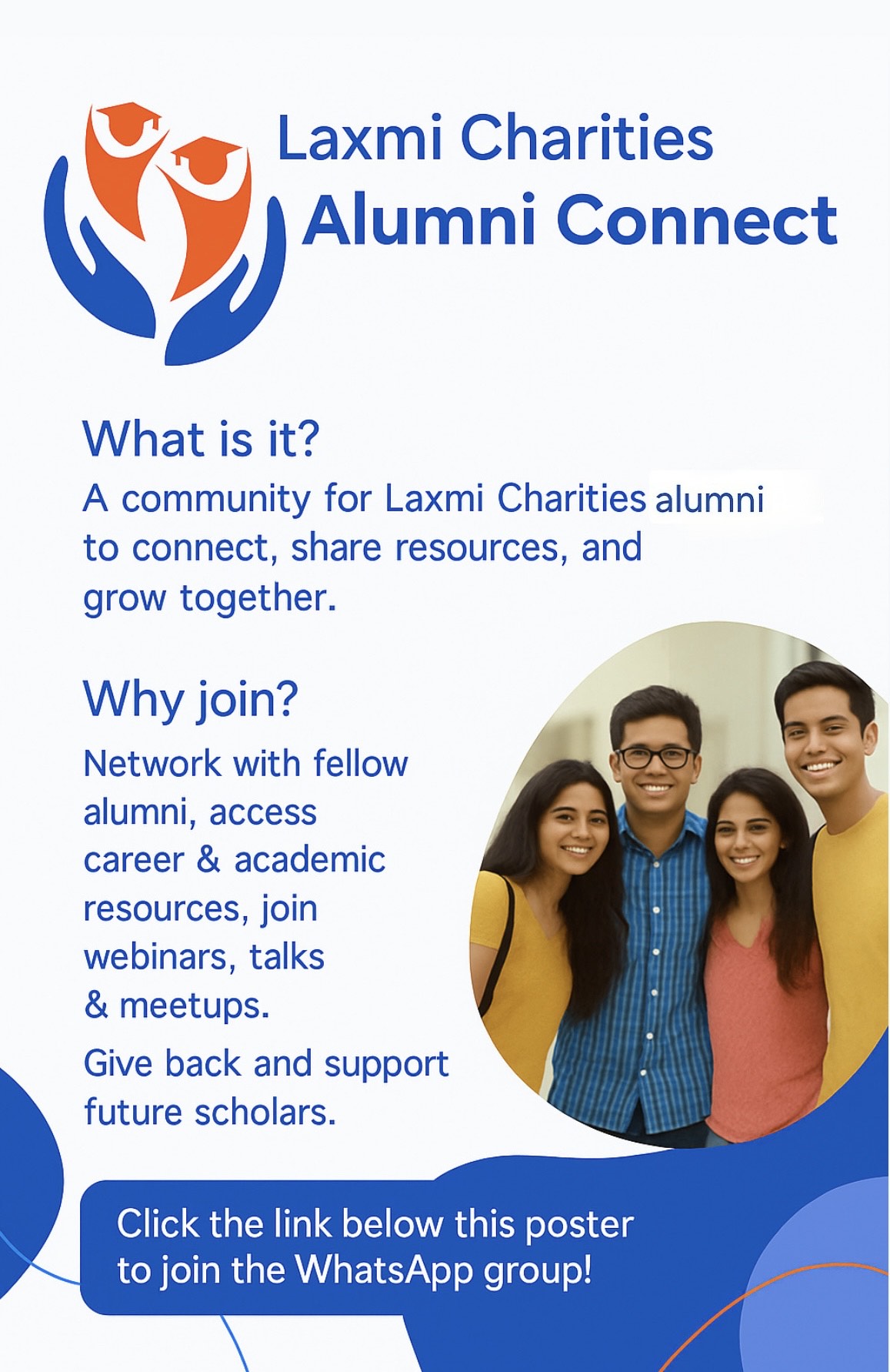 Alumni connect group - Laxmi Charities